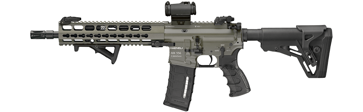 Haenel MK 556 - a fully automatic assault rifle